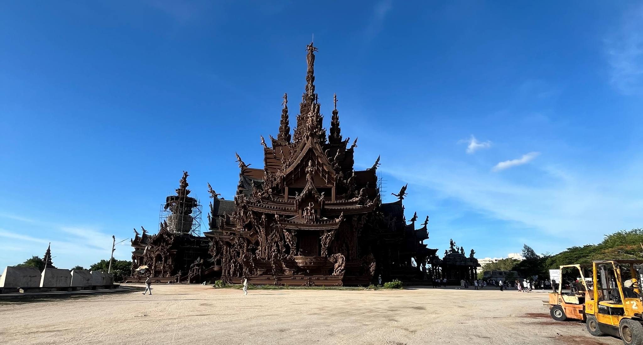 The Sanctuary of Truth in Pattaya, Thailand.